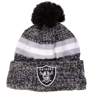 New Era Las Vegas Raiders NFL 2023 Sideline Sport Knit OTC Black Beanie - One-Size