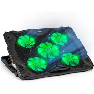 Duronic Laptop-Ständer, (LC1 Kühlpad, Laptop Kühler für Gaming Notebook, Cooling Ventilator)