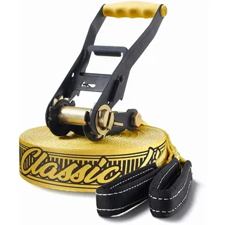 Gibbon Slackline Classicline 15 m - gelb