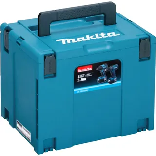 Makita Makpac 4 Systemkoffer leer blau 395 x 295 x 315 mm