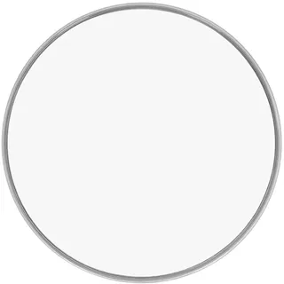 30-facher Vergrößerungsspiegel, 15,2 cm großer Vergrößerungsspiegel mit 3 Saugnäpfen, Vergrößerungs-Make-up-Spiegel, leicht, tragbar (Silber)