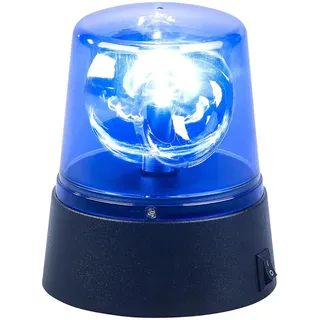 Lunartec LED-360°-Partyleuchte im Blaulichtdesign, Batterie- oder USB-Betrieb