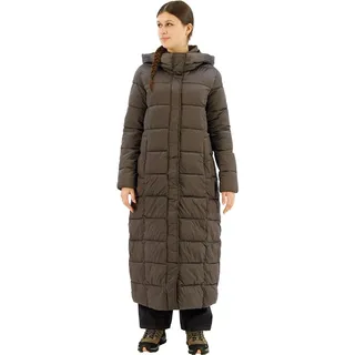 CMP Woman Long Coat FIX Hood dust (E910) 36