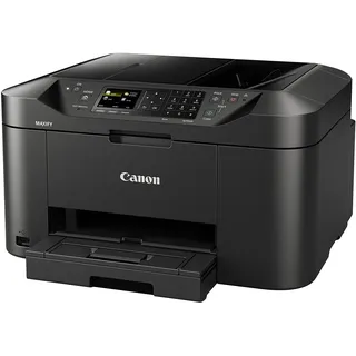 Canon MAXIFY MB2150 Tintenstrahldrucker 4-in-1 Multifunktionsgerät DIN A4 (Drucker, Scanner, Kopierer, Fax, ADF, 600x1200 DPI, WLAN, 19/13 ISO-Seiten/Min., Duplexdruck, 250-Blatt-Kassette) schwarz