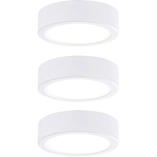 Paulmann LED-Aufbauleuchte LED LED fest eingebaut 9W Warmweiß Weiß