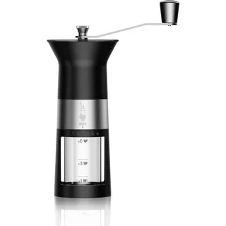 Bialetti Kaffeemühle Schwarz,