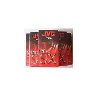 JVC HIGH PERFORMANCE SX 120 6 Stunden. VHS-Kassetten,. 5 Stück