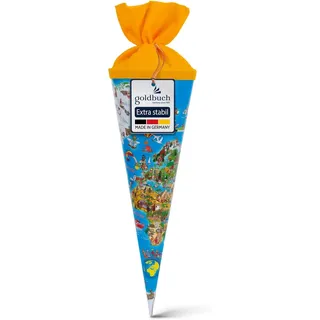 Goldbuch Schultüte 93070, Weltkarte, Ø 35 cm