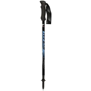 Fizan Compact Trekkingstöcke 58-132 cm 3-teilig mit FLEXY-Verriegelungssystem rot
