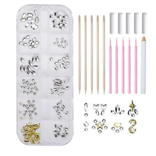 Zahnschmuck-Set – Zahnschmuck-Edelstein-Set, Zahn-Edelstein-Kristall, Zahn-Edelstein-Schmuck, Kristall-Schmuck-Set, Kristall-Schmuck-Set, professionelles modisches Zahn-Edelstein-Set für Zähne