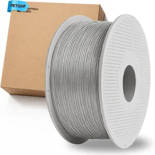 Bambu Lab 1x Bambu Lab PETG-HF mit Spule grau Filament 33101 1,75mm 3D Drucker
