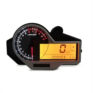 Motorrad Tachometer digital Zaddox SM18 Drehzahlmesser LCD