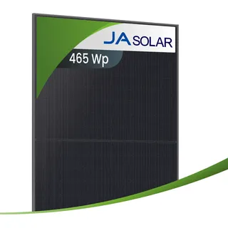 JA Solar 465Wp JAM54D41-LR Glas-Glas Fullblack