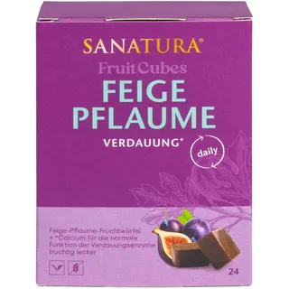 natura Feige-Pflaume Früchtewürfel 240 g
