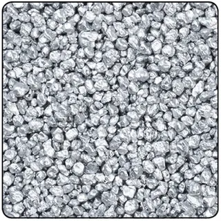 Ziegler Dekosteine silberfarben