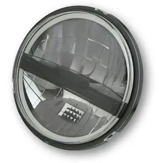 Highsider LED Hauptscheinwerfereinsatz Typ 5 verchromt, Schwarz,Schwarzes