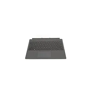Abnehmbare Laptop-Tastatur, Nahtlose Verbindung, Kabellose Tastatur mit Touchpad, ABS und PU-Leder, Leichte und Tragbare Computertastatur für Dell für Latitude 7320 7310