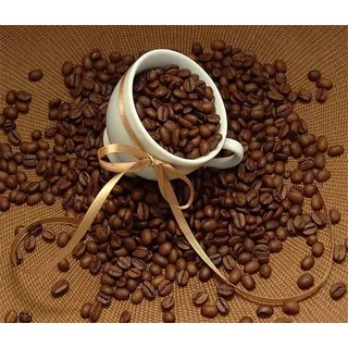 Aimaor Kaffeebohnen Malen nach Zahlen für Erwachsene,DIY Acryl Aquarell Malen nach Zahlen für Kinder Anfänger,Malen Kunst Handwerk für Dekoration Kunst Wandbilder 30x40cm