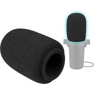 SOULWIT Mikrofon Pop Filter für Shure SM7B/SM7dB, Schutz Abdeckung Mikrofon für A7WS, Ersatz Windschutzschaumstoff