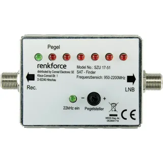 Renkforce RF-4470372 SAT Finder