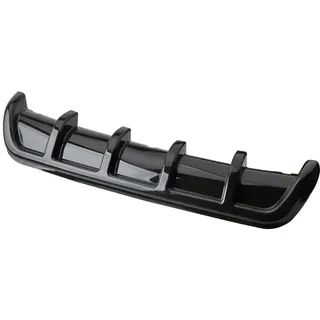 Uklal Auto Heckspoiler, für BMW 1 Series E81 E82 E87 E88 F20 F21 F40 F52 GT 116i M1 M135i Kratzfest und wasserdicht Antikollision Wagen dauerhaft Hinterlippe Schutz Separator,A/Glossy black-67cm