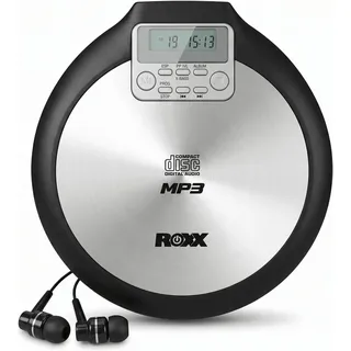 Roxx PCD 600 Tragbarer CD-Player CD, CD-R, CD-RW, MP3 Schwarz