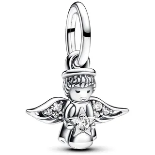 Pandora Moments Funkelnder Engel Charm-Anhänger, Kompatibel Moments und ME Armbänder, 793598C01