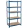 Werkstattregal Kellerregal Metallregal Lagerregal Blau 200x100x60cm 875kg