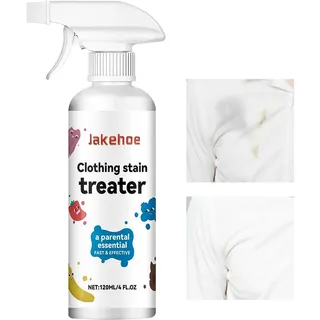 1Pcs Stain Treater Stain Remover Messy Eater Stain Treater Spray Miss Mouths Stain Remover Clothes Miss Mouths Messy Eater Stain Treater für Kleidung Polster Teppich Baby Apfelseife(120ml)