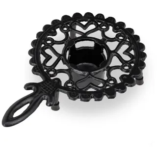 Relaxdays 2 x Stövchen, schwarz