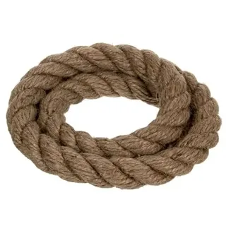NAJDER - Juteseil - Naturfasern - gedreht Tauwerk - Hanf Jute Tau Seil - Seil für Barrieren und Geländer - Durchmesser 12 mm, 1 Meter