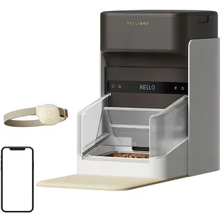 Petlibro Smarter Rfid-futterspender Mit Halsband 3l - White - One Size