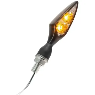 KELLERMANN Rhombus Extreme Blinker - Schwarz Klar - FR/RL