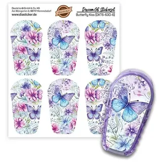 Diasticker® Dexcom G6 Stickerset 'Butterfly Kiss' 6 St
