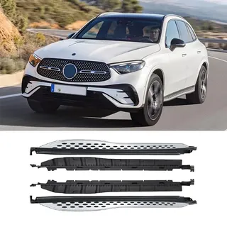 SureRekS 2-teiliges Set Auto-Trittbretter für Mercedes Benz GLC X254 2023 2024,Seitenschweller und Seitenleisten, Auto-Seitenschweller, kompatibel mit Außenzubehör
