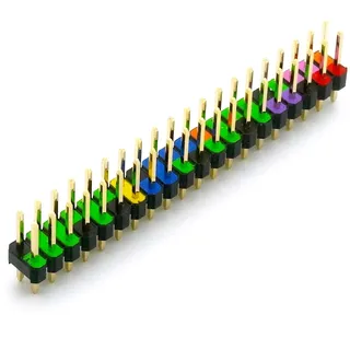Sertronics RPI-CGPIOH Zubehör für Raspberry Pi, farbig kodiert,