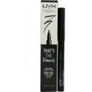 NYX Professional Makeup That’s The Point Eyeliner - Eyeliner-Kollektion mit 7 tiefschwarzen Stiften, verschiedene Applikatoren, 1, 1 ml, A Bit Edgy 01