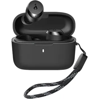 YAODLE hülle Kompatibel mit Soundcore by Anker A20i Schutzhülle Stoßfeste Weiche hülle,Anti-Fingerabdruck,Anti-Abrieb(Schwarz)