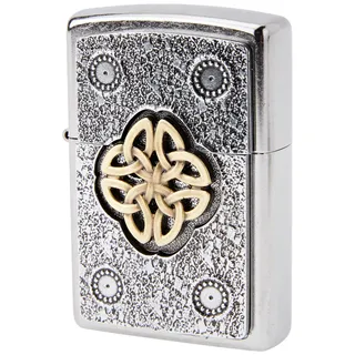 Zippo Feuerzeug, silber, one size