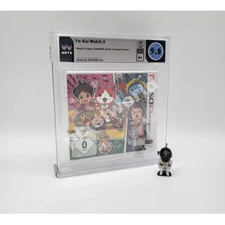 Yo-Kai Watch 3 (Nintendo 3DS) WATA 9.8 A+ Deutsche Version USK Neu Sealed no VGA