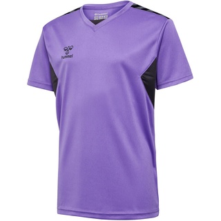 hummel Authentic Polyester Trikot Kinder - dahlia purple/asphalt