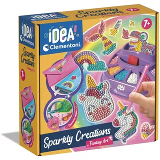 CLEMENTONI Sparkly Creations Bastelset rosa
