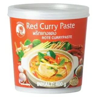Cock Currypaste Red Curry Paste, rot, 400g