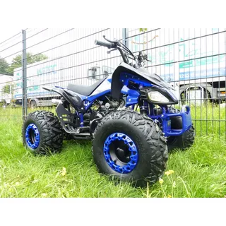 125ccm Quad ATV Kinder Quad Pitbike 4 Takt Quad 8 Zoll KXD ATV 004 Blau - Blau