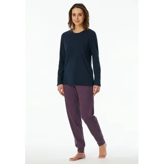 SCHIESSER uncover by SCHIESSER - Nightwear - Schlafanzug 40, blau - 40