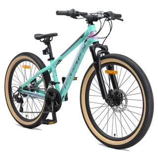 Bikestar Mountainbike 24 Zoll RH 54 cm mint/pink
