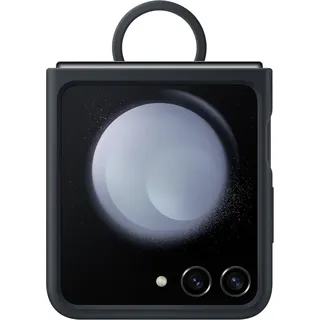 Samsung Galaxy Z Flip5 Silicone Case mit Ring Indigo