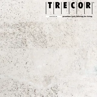 Trecor Korkboden Siena - Korkfertigboden mit CLIPEX Klicksystem in 24 Farben mit Keramiklack/Antiscratch Oberfläche lieferbar - Format: 900 x 300 x 10 mm (weiß)
