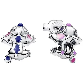 Pandora Paar Ohrstecker Disney Stitch & Angel Silber silberfarben