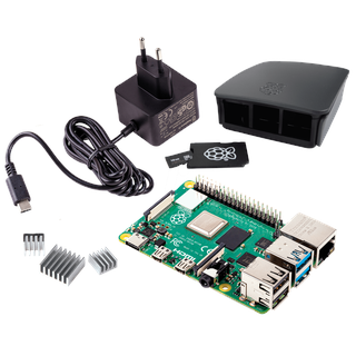 RPI4 BBDL 2GB - Das Raspberry PI 4 B 2GB Black-Bundle